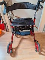 Rode Rollator, Diversen, Rollators, Ophalen of Verzenden, Lichtgewicht, Zo goed als nieuw