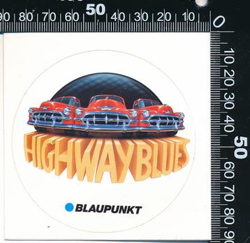 Sticker: Blaupunkt - Highway Blues beschikbaar voor biedingen