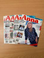 Anna  handwerken magazines 88/90/91/93, Ophalen of Verzenden, Gelezen, Sport en Vrije tijd