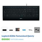 Logitech K280e Qwerty Toetsenbord, Computers en Software, Toetsenborden, Ophalen, Multimediatoetsen, Nieuw, Qwerty