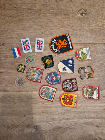 Geborduurde Patches Verzameling beschikbaar voor biedingen