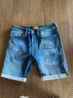 Jack en Jones heren korte broek als nieuw maat S, Blauw, Overige jeansmaten, Ophalen of Verzenden, Zo goed als nieuw