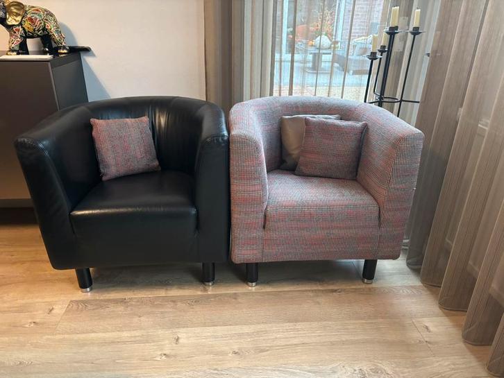 Twee Gelderland kuipstoelen, Huis en Inrichting, Banken | Sofa's en Chaises Longues, Zo goed als nieuw, Ophalen