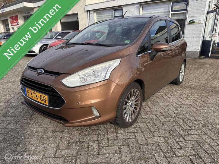 Ford B-Max 1.0 EcoBoost Titanium, Auto's, Ford, Bedrijf, Te koop, B-Max, ABS, Airbags, Airconditioning, Alarm, Bluetooth, Boordcomputer