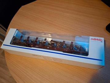 Marklïn HO 47711 rongenwagon + houtstammenlading beschikbaar voor biedingen