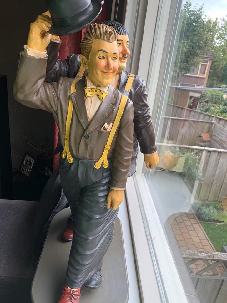 Laurel&Hardy, Antiek en Kunst, Kunst | Beelden en Houtsnijwerken, Ophalen