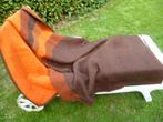 wollen vintage  deken 225 x 150 cm 1pers, Ophalen of Verzenden, Gebruikt