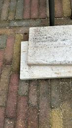 Natuursteen travertin, Doe-het-zelf en Verbouw, Overige Doe-het-zelf en Verbouw, Ophalen of Verzenden, Gebruikt