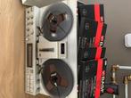 Bandrecorder + Platenspeler, Audio, Tv en Foto, Ophalen, Bandrecorder, Met banden