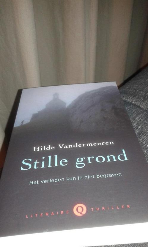 Stille grond - Hilde Vandermeeren, Boeken, Thrillers, Zo goed als nieuw, België, Ophalen of Verzenden