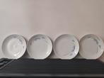 Arzberg Midnight 4x porseleinen ontbijtbord, dm 20,5 cm, Huis en Inrichting, Keuken | Servies, Ophalen of Verzenden, Zo goed als nieuw