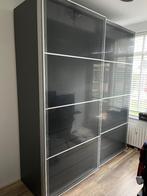 Ikea Pax kast glazen schuifdeuren, Huis en Inrichting, Kasten | Kledingkasten, Ophalen, 200 cm of meer, Zo goed als nieuw, 200 cm of meer
