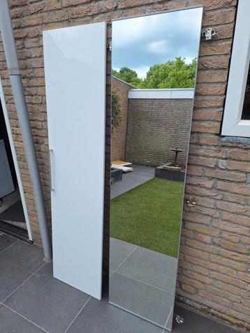 Witte hoogglans kastdeur PAX