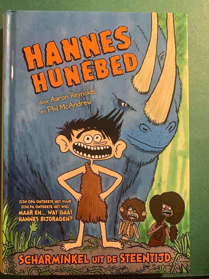 Hannes Hunebed 1 - Scharminkel uit de Steentijd, Boeken, Stripboeken, Zo goed als nieuw, Eén stripboek, Ophalen of Verzenden