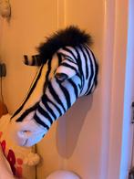 Knuffel Zebra voor aan de Muur, Ophalen of Verzenden, Gebruikt