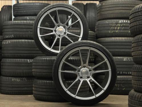 19” Veemann fs25 5x120 Bmw 3 serie f30 e90 Michelin ca6mm, Auto-onderdelen, Banden en Velgen, Banden en Velgen, Zomerbanden, 19 inch