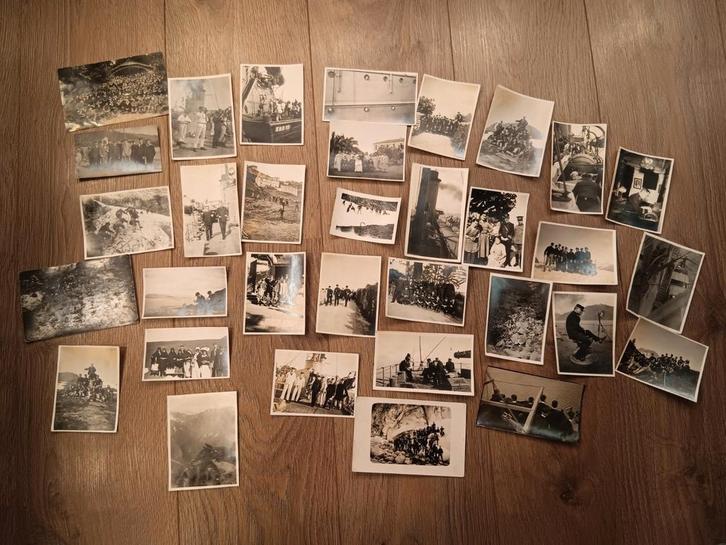 Vooroorlogse foto's mbt Koninklijke Marine, Verzamelen, Militaria | Tweede Wereldoorlog, Marine, Foto of Poster, Nederland, Ophalen of Verzenden