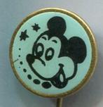 Mickey Mouse email op zilverkleurig strip speldje ( K_125a ), Nieuw, Figuurtje, Speldje of Pin, Verzenden