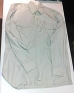 Hemd Heren groengrijs ABL Richa 1995 maat 42, Kleding | Heren, Verzenden, Nieuw, Grijs, Halswijdte 41/42 (L)