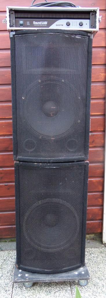 Geluidset, Audio, Tv en Foto, Luidsprekers, Gebruikt, Overige typen, 120 watt of meer, Overige merken, Ophalen