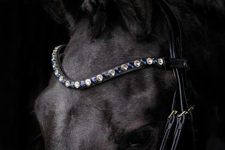 L'Anique Click&Go Frontriem Dawn, Dieren en Toebehoren, Paarden en Pony's | Hoofdstellen en Tuigage, Nieuw, Dressuur, Ophalen of Verzenden