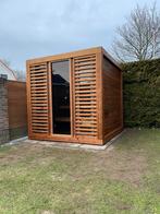 Design thermowood buitensauna sauna tuinsauna panorama sauna, Sport en Fitness, Sauna, Ophalen of Verzenden, Nieuw, Fins of Traditioneel