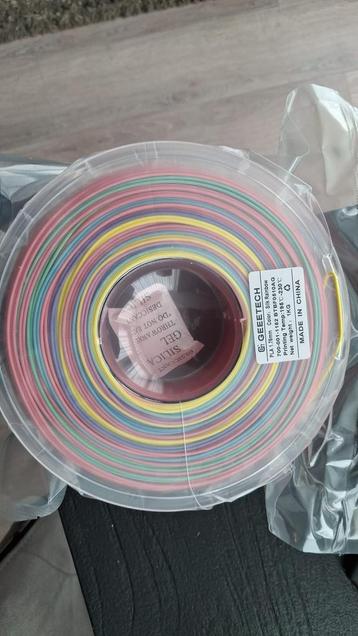 3D Print Filament -  Rainbow PLA - NIEUW - SNEL VERZONDEN! beschikbaar voor biedingen