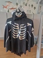 Skelet/vleermuis verkleed cape - Maat 122/140, Kinderen en Baby's, Carnavalskleding en Verkleedspullen, Ophalen of Verzenden, Zo goed als nieuw