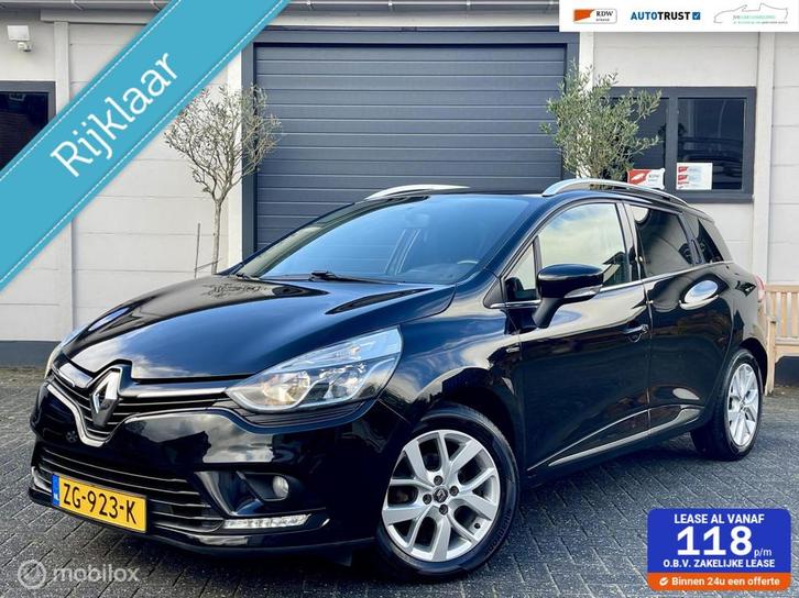 Renault Clio Estate 90pk TCe|RIJKLAAR|1E EIG|KEYLESS|T.HAAK!, Auto's, Renault, Bedrijf, Te koop, Clio, ABS, Airbags, Airconditioning