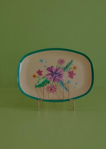 Rice melamine borden Arda bloom beschikbaar voor biedingen