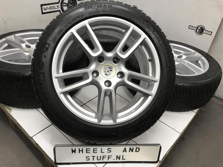 Porsche Panamera  velgen breedset 19"inch 5x130 winterbanden, Auto-onderdelen, Banden en Velgen