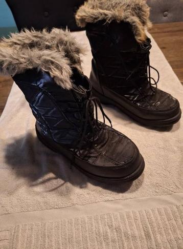 Zwarte snowboots/warme laarzen dames maat 41 beschikbaar voor biedingen