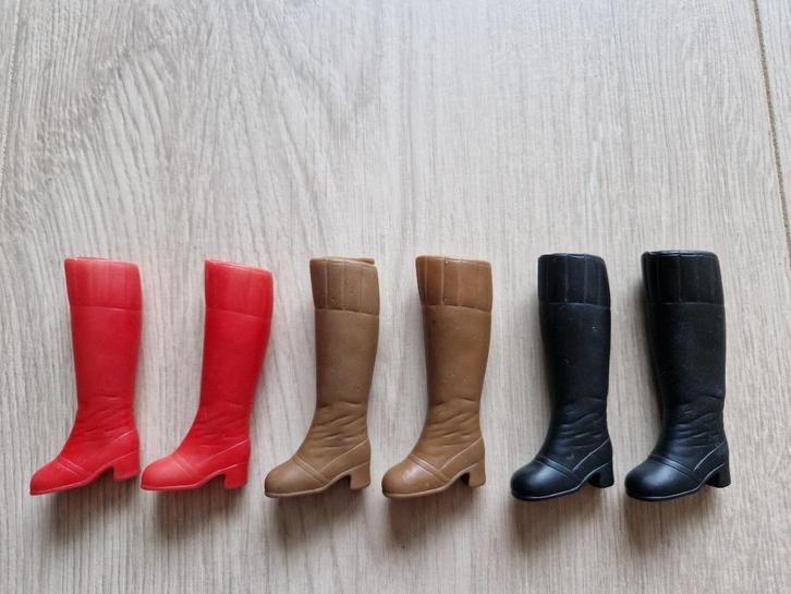 Tk diverse vintage barbie Fleur laarsjes, Verzamelen, Poppen, Gebruikt, Accessoires, Verzenden