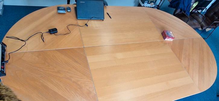 Grote Gebruikte Kantoortafel / Bedrijfstafel, Huis en Inrichting, Tafels | Eettafels, Ophalen
