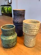 Mobach Vaas Paars Groen Lichtgroen 1962, Antiek en Kunst, Ophalen of Verzenden