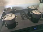 BK pannenset, Huis en Inrichting, Keuken | Potten en Pannen, Ophalen of Verzenden, Gebruikt, Rvs, Pannenset