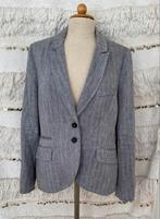 Anna Blue linnen colbert mt L/XL, Kleding | Dames, Jasjes, Kostuums en Pakken, Anna van Toor, Maat 42/44 (L), Ophalen of Verzenden