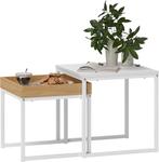 Salontafel, set van twee. Nieuw. Opruiming., 100 tot 150 cm, Vierkant, Nieuw, Metaal