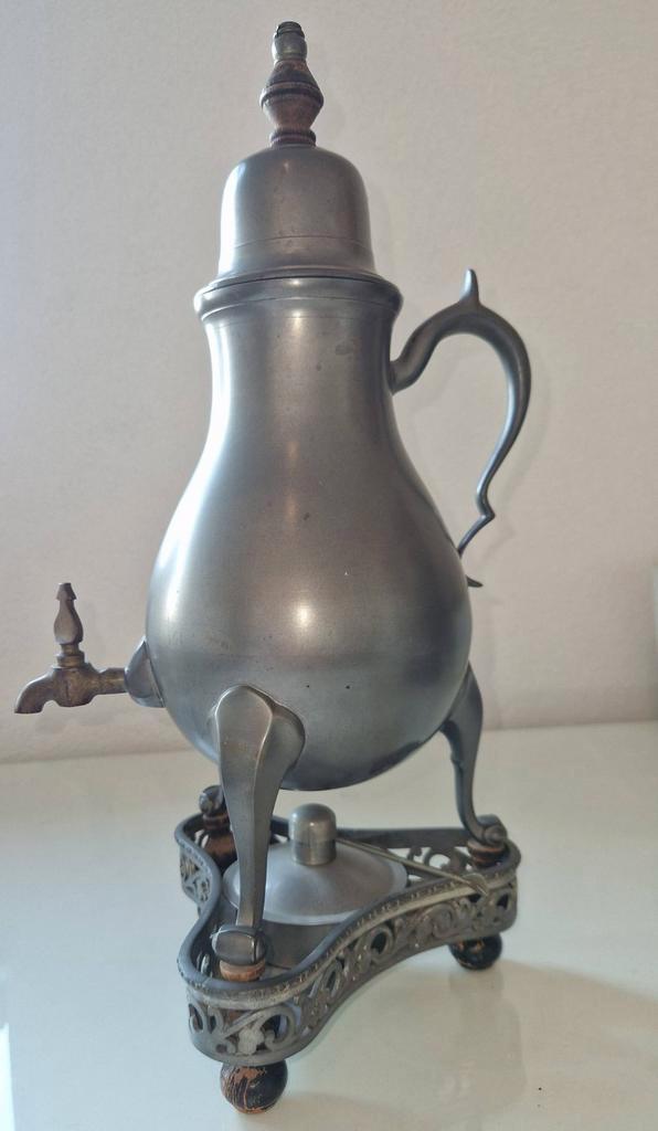 Antieke Tinnen Kraantjeskan, Antiek en Kunst, Antiek | Tin, Ophalen