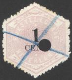 Nederland Telegramzegel 1 gestempeld 1879, Postzegels en Munten, Verzenden, T/m 1940, Gestempeld