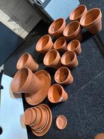 Terracotta Bloempotten - Diverse Maten, Ophalen, Gebruikt, Rond, Binnen
