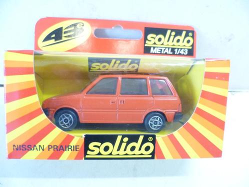 Solido Nissan Prairie rood 1:43 modelauto nieuw in de doos., Hobby en Vrije tijd, Modelauto's | 1:43, Nieuw, Auto, Solido, Ophalen of Verzenden