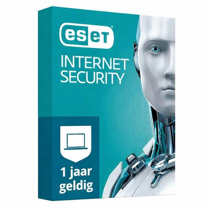 Eset Internet Security - 1 jaar / 1 apparaat, Computers en Software, Antivirus- en Beveiligingssoftware, Nieuw, MacOS, Windows