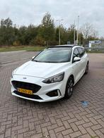 Ford Focus 1.0 ST Line X Hybrid 2021/PANO/Trekhaak/NAP Check, Auto's, 65 €/maand, 1325 kg, Zwart, Wit
