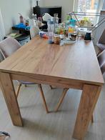 Very good dining table 140x80, 100 tot 150 cm, Ophalen of Verzenden, 150 tot 200 cm, Modern