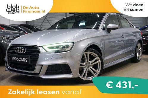 Audi A3 Limousine 35 TFSI S-Line * Pano - Virtu € 25.995,0, Auto's, Audi, Bedrijf, Lease, Financial lease, A3, ABS, Achteruitrijcamera