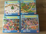 Legpuzzels te koop, Hobby en Vrije tijd, Denksport en Puzzels, Ophalen, 500 t/m 1500 stukjes, Gebruikt, Legpuzzel