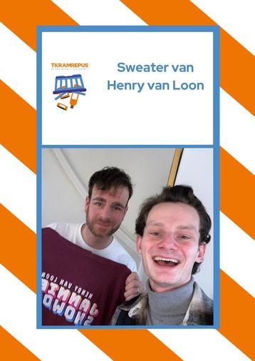 De Omgekeerde Supermarkt x Sweater van Henry van Loon