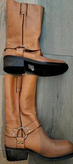 Gave cognagkleurige hoge laarzen, zgan ! Maat 39, Hoge laarzen, Tango, Bruin, Ophalen of Verzenden