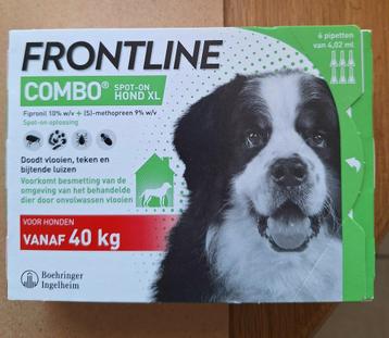 6 stuks Frontline Combo Spot on Hond XL 40 - 60 KG  beschikbaar voor biedingen